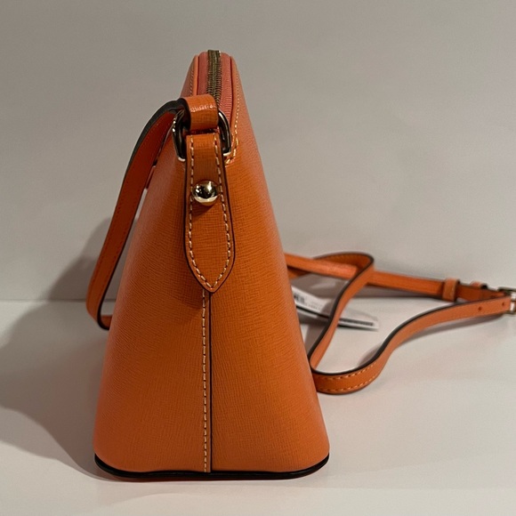 Dooney and Bourke Robin Crossbody in Coral - Picture 4 of 7